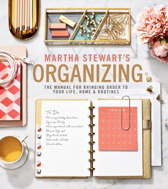 Martha Stewart S Latest Book Combines Three Methods Of Organizing