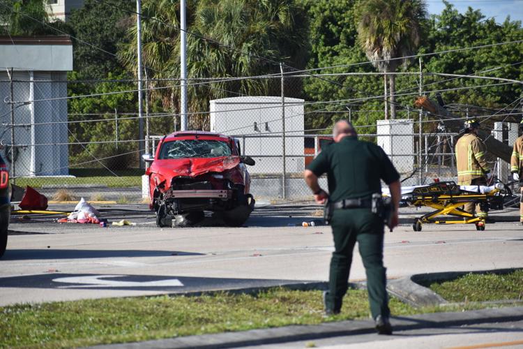 Onecar crash on Kings Highway knocks down transformer Port Charlotte News