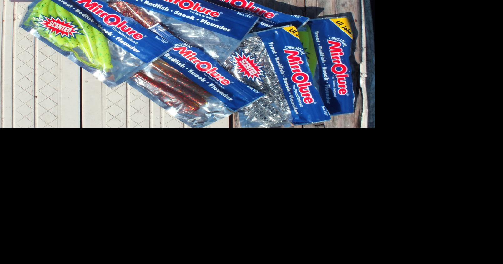 MirrOlure’s Lil John Flounder candy Waterline