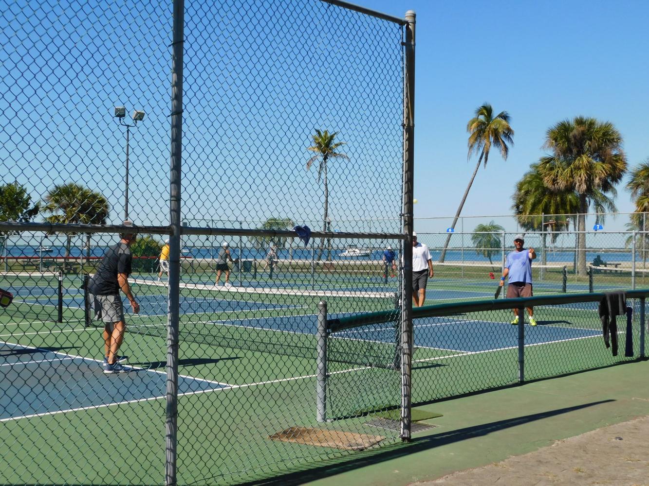 Gilchrist Park pickleball courts staying open in Punta Gorda Port