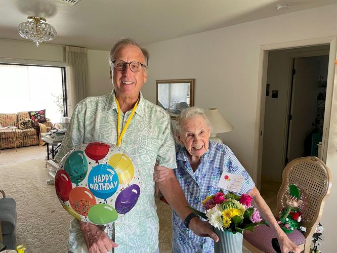 Mobile Meals surprises birthday girl at 103 News