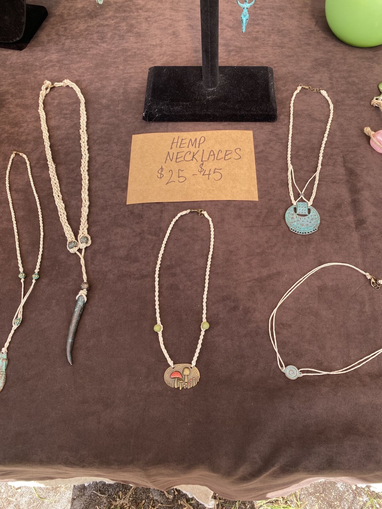 Disc Fimo Clay Hemp Necklaces – Bree Happy Designs