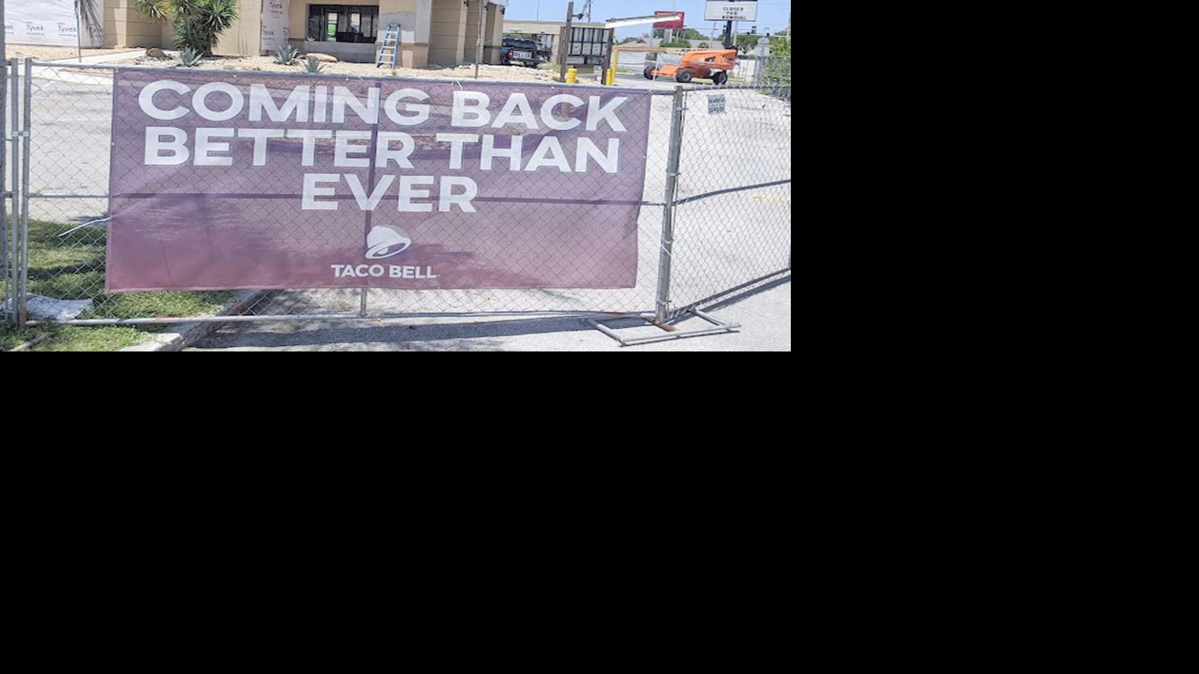 Hold Onto Your Cravings Englewood Taco Bell Comes Back Slowly Following 2019 Fire Englewood Sun Yoursun Com