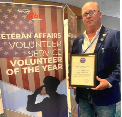 Hughes earns state veterans award