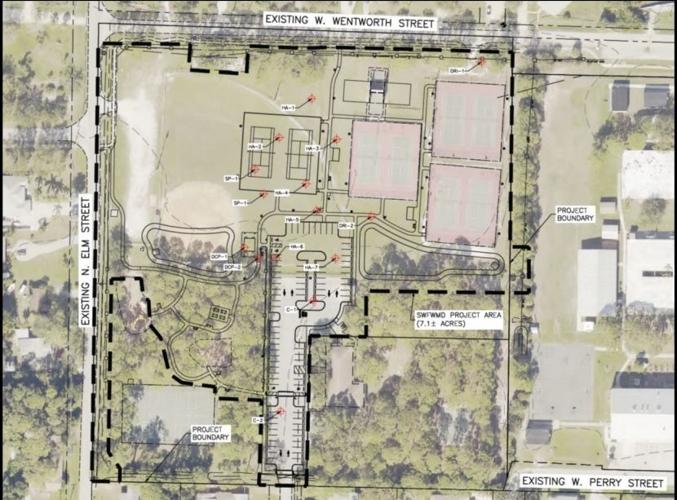 New tennis courts for an old Englewood park; playground will remain