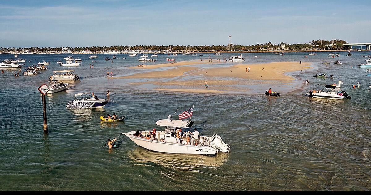 How to anchor on the beach Waterline