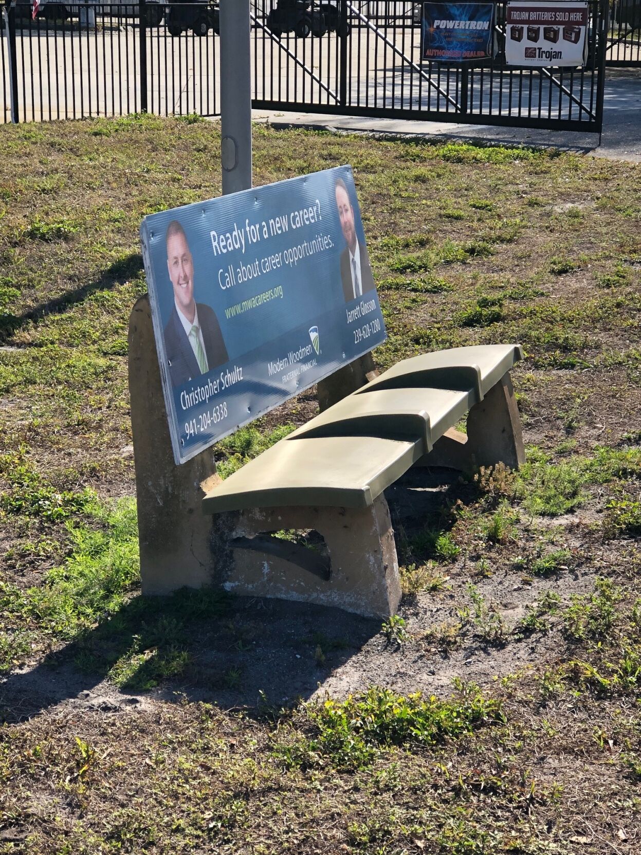 Bench ads may fade in Charlotte | Port Charlotte News | yoursun.com