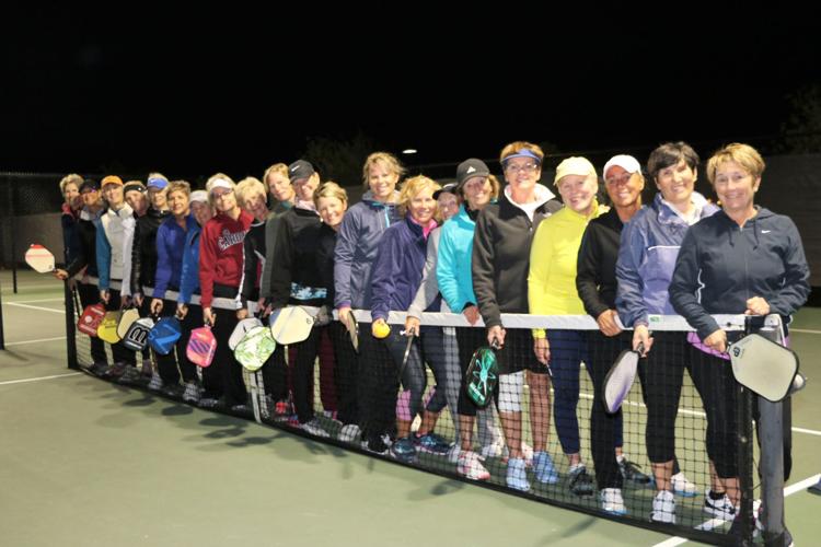 IslandWalk women take part in pickleball ladder competition News Archives