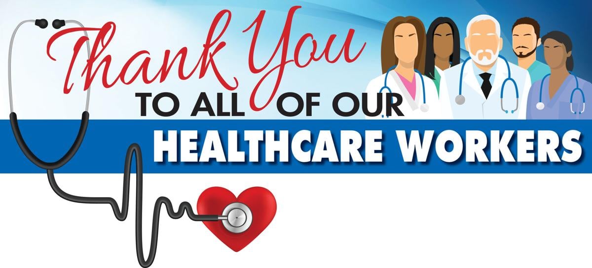 Go ahead, cut the page. Let's thank our health care workers News