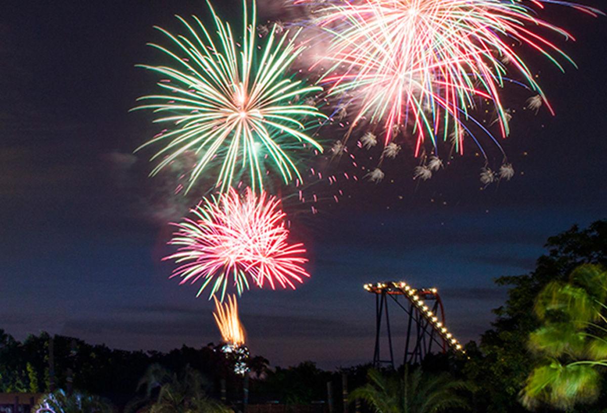 Busch Gardens Having Weekend Fireworks Displays Newsarchives