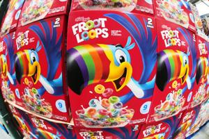 Kellogg says it's removing artificial dyes from cereals by the end of this year