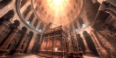 3D model of the Rotunda and Aedicule of the Church of the Holy Sepulchre