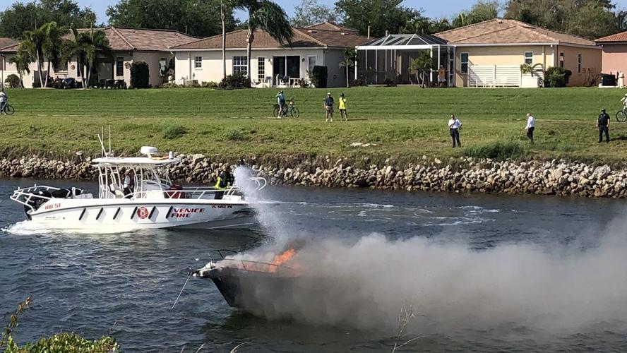 Boat fire March 26, 2024