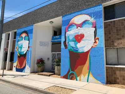 Mural Of Gratitude Dedicated Venice Gondolier Sun Yoursun Com