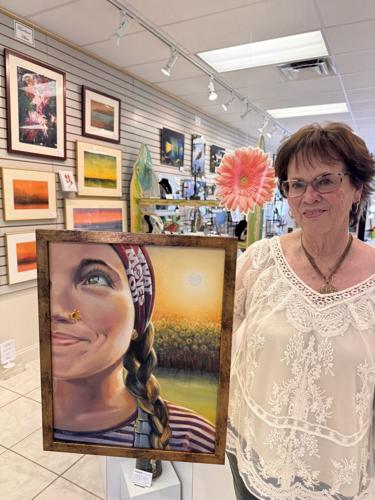 Artist Rosalie Mack's paintings reflect the beauty of life along the Gulf Coast