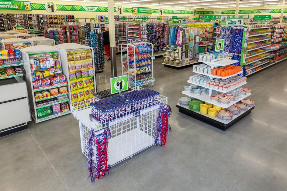 New Dollar Tree is bigger and has a Snack Zone Business
