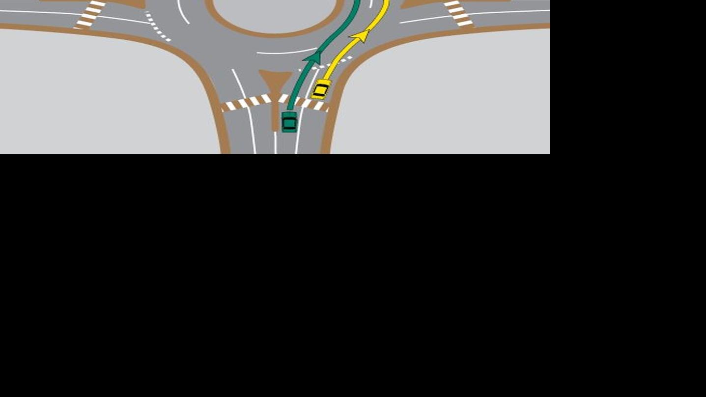 About roundabouts How should you handle a twolane circle? News