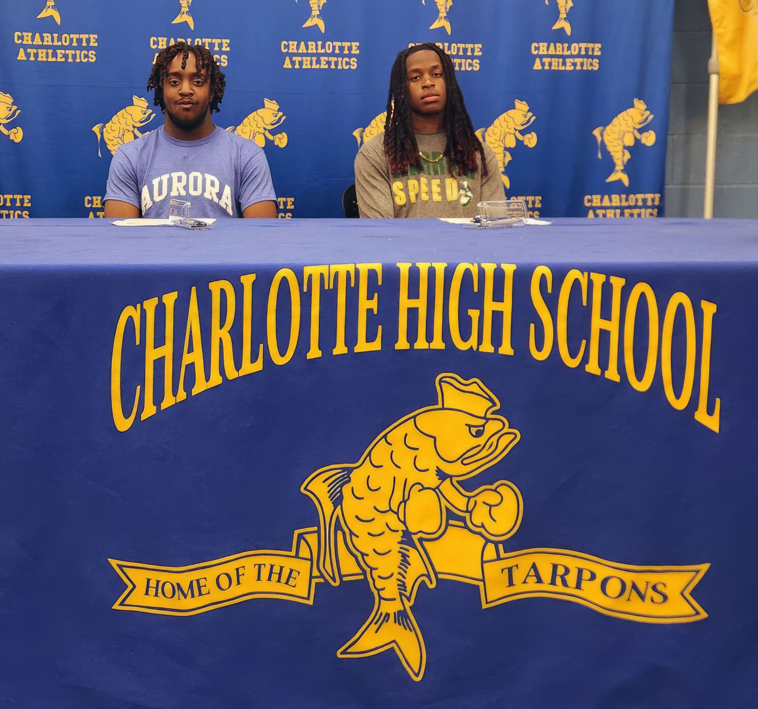 AREA ROUNDUP Tarpons Brown, Wesley sign letters BVM Sports