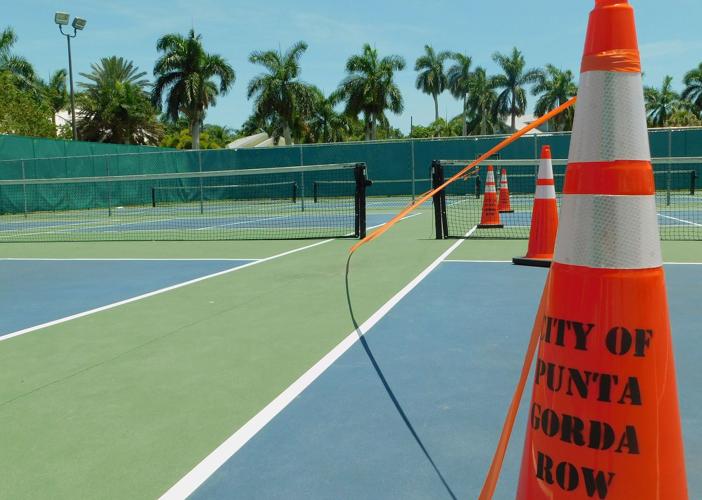 Changes ongoing at Gilchrist Park pickleball courts in Punta Gorda