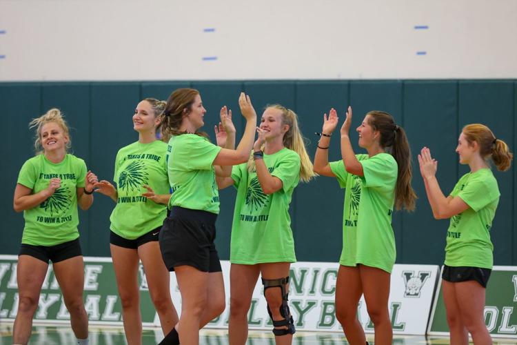 Venice volleyball hosts annual alumni match Venicehighschool