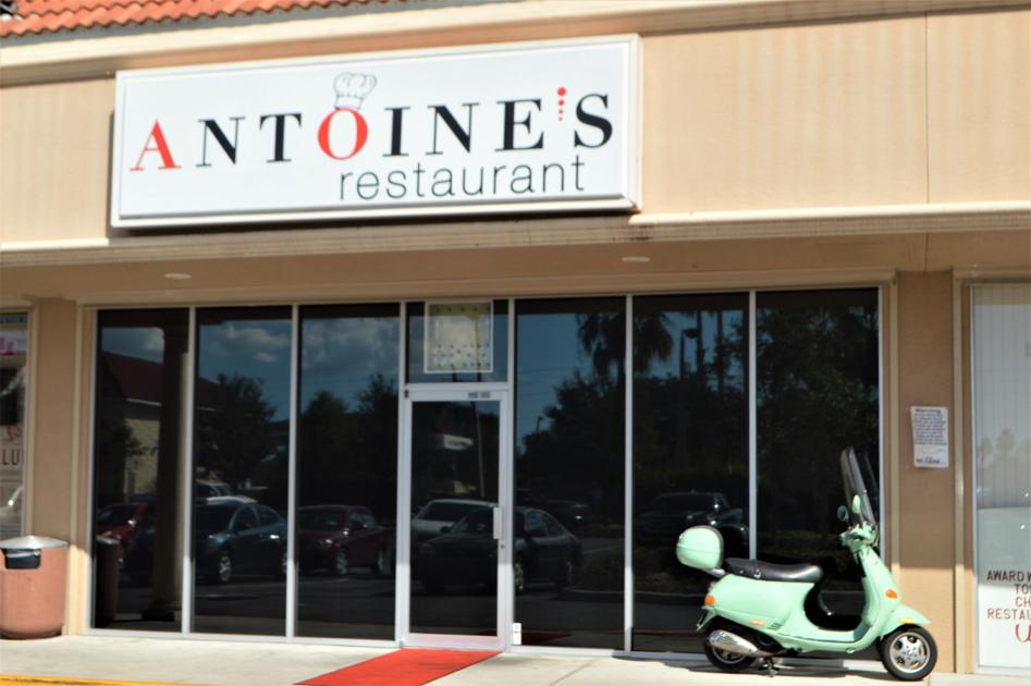 At Antoine’s Restaurant every item on the menu is individually crafted