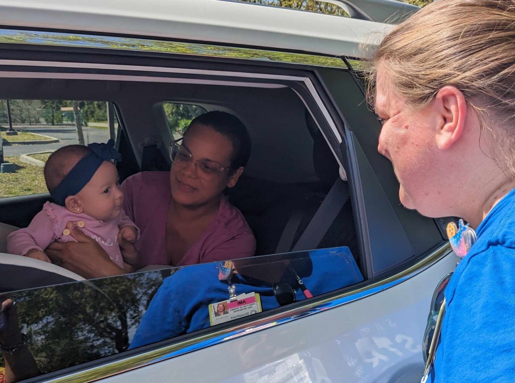 New mothers receive resources diapers from Healthy Start Port