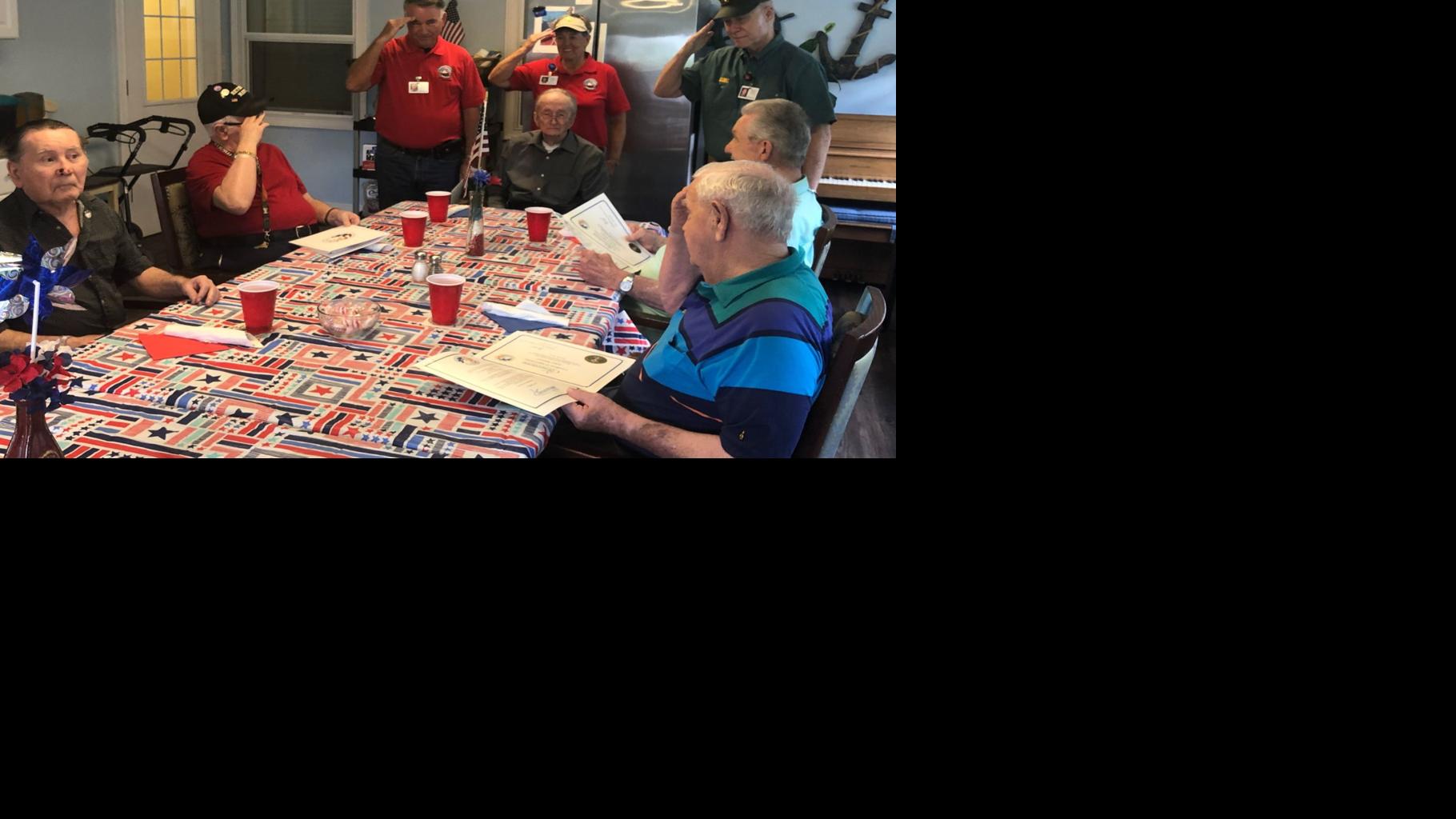 Cornerstone Hospice Honors Veterans News Yoursun Com