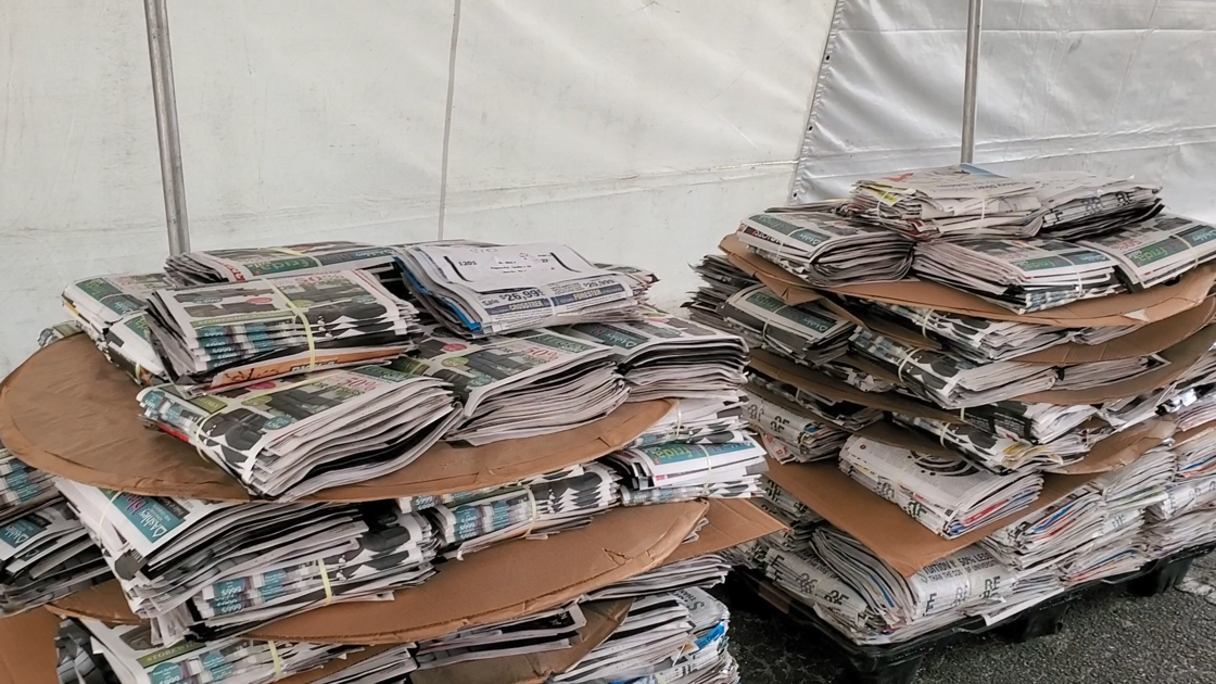 VIDEO See Largest Newspaper of the Year Charlotte Sun