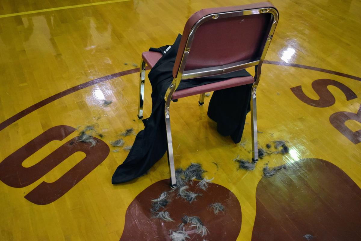 Port Charlotte Middle School Principal Lets Students Shave His
