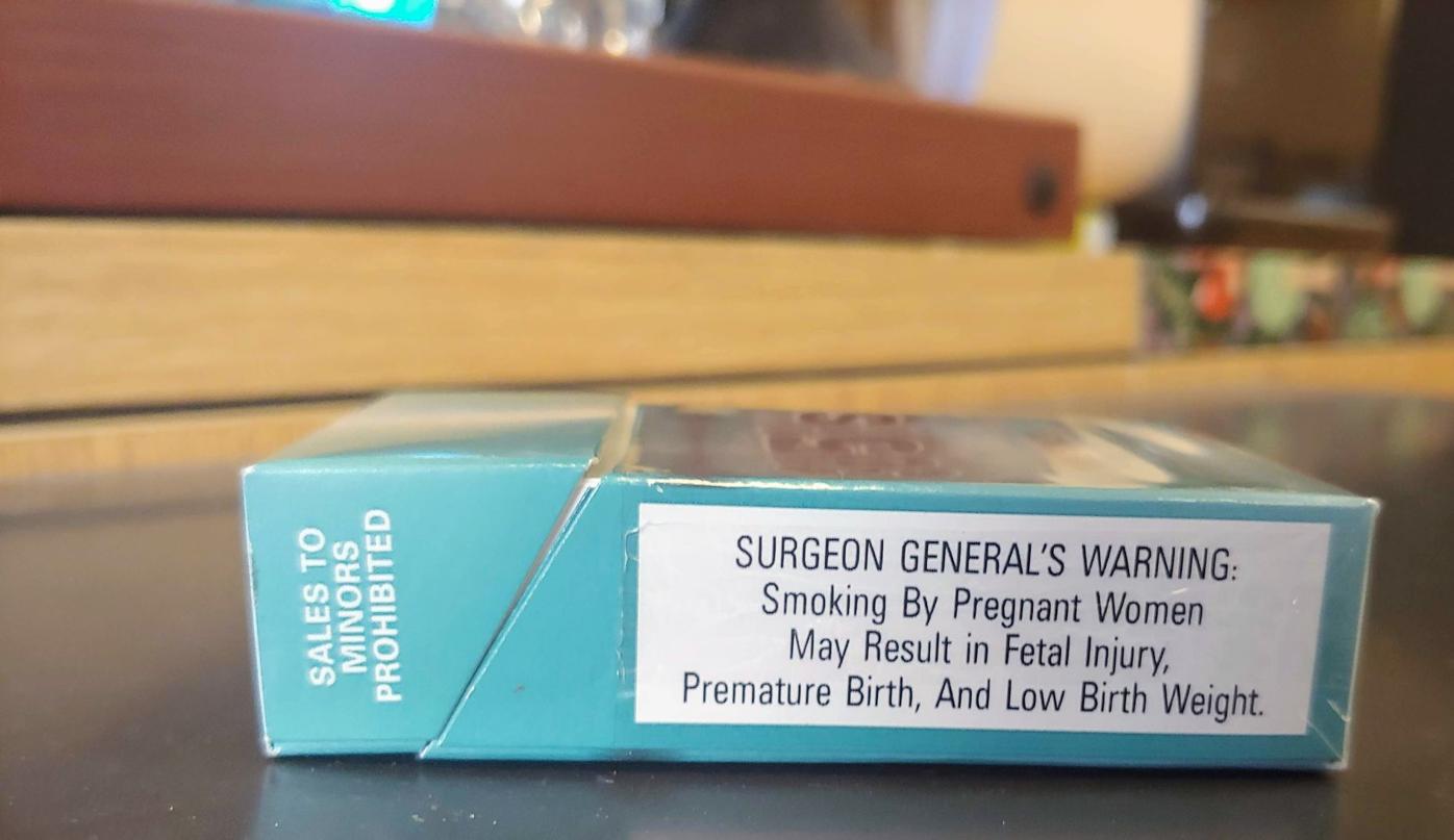 Health warning labels on alcohol