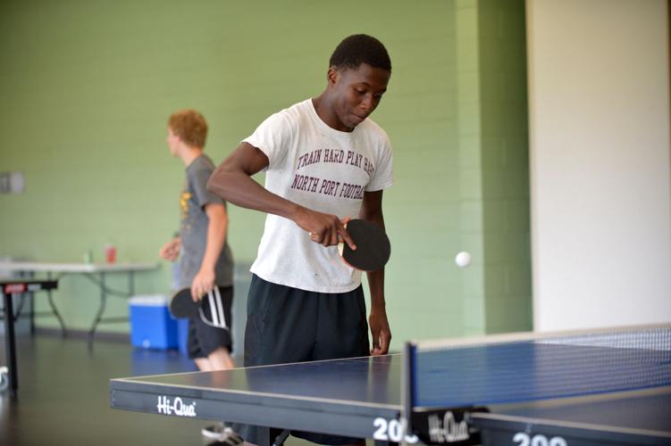 Table tennis competition at Morgan Center