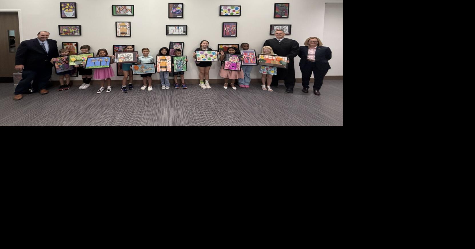 'I worked very hard:' Elementary students show off art at courthouse ...