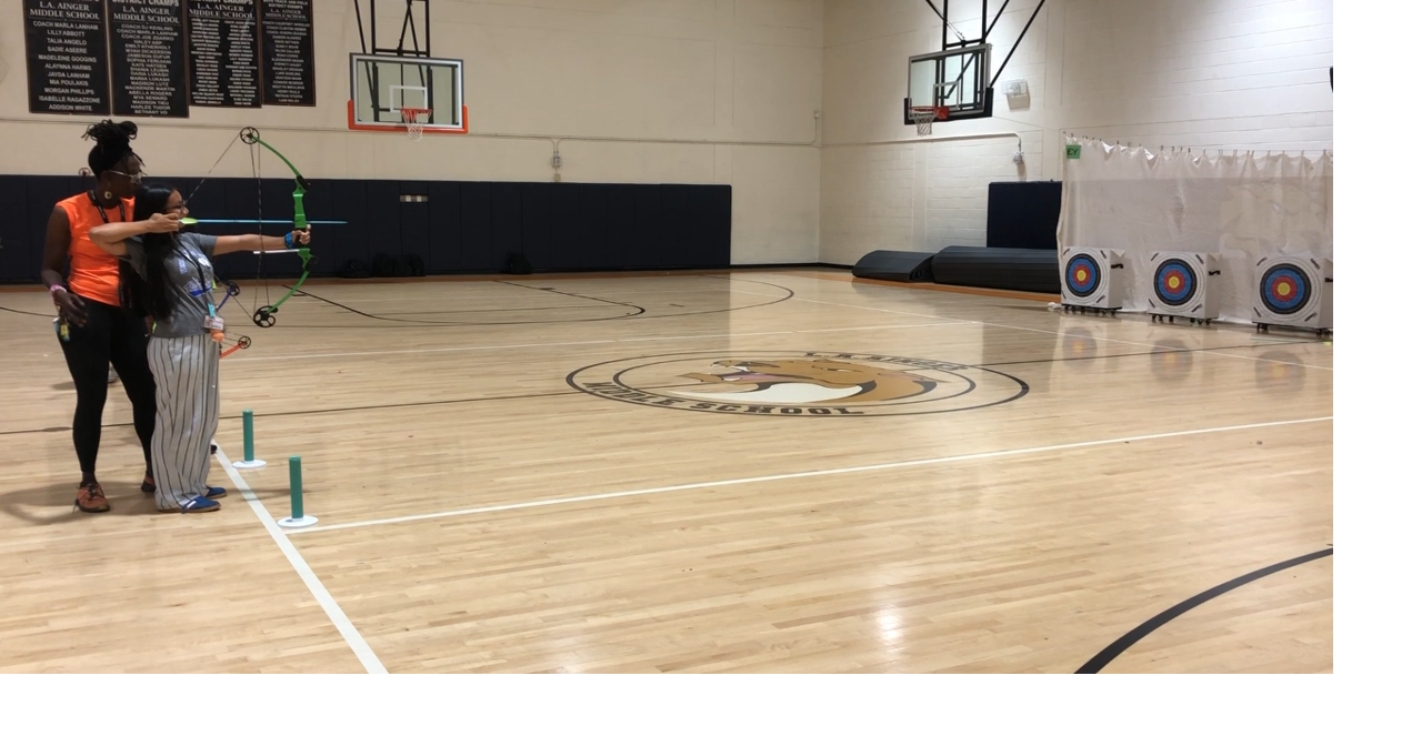 LA Ainger Middle School - archery