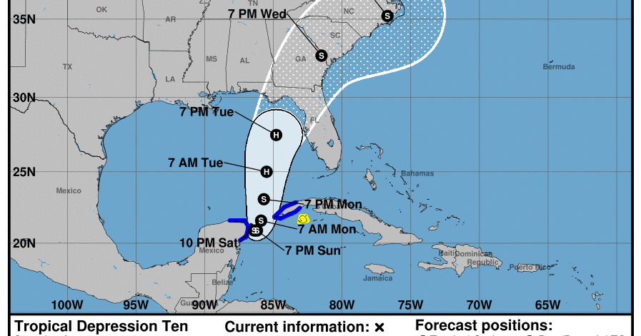 National Hurricane Center: Storm heading toward Southwest Florida ...