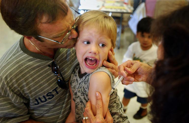 Measles, Mumps and Rubella vaccination (MMR)