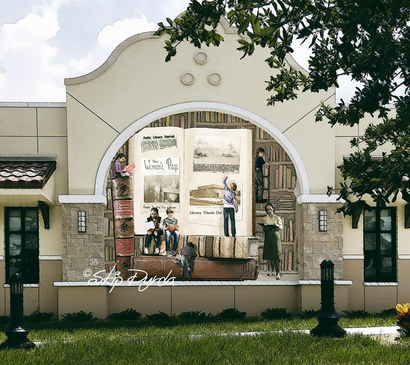 You Can Help Mural Come To Be On Punta Gorda Charlotte Library News Yoursun Com