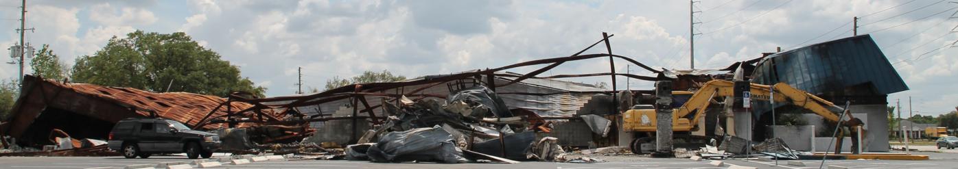Bowling Alley Demolition Underway Newsarchives Yoursun Com