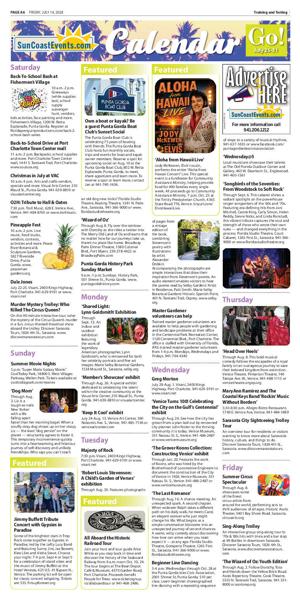 Area events July 23-31