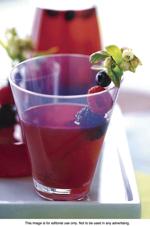Blueberry cocktails