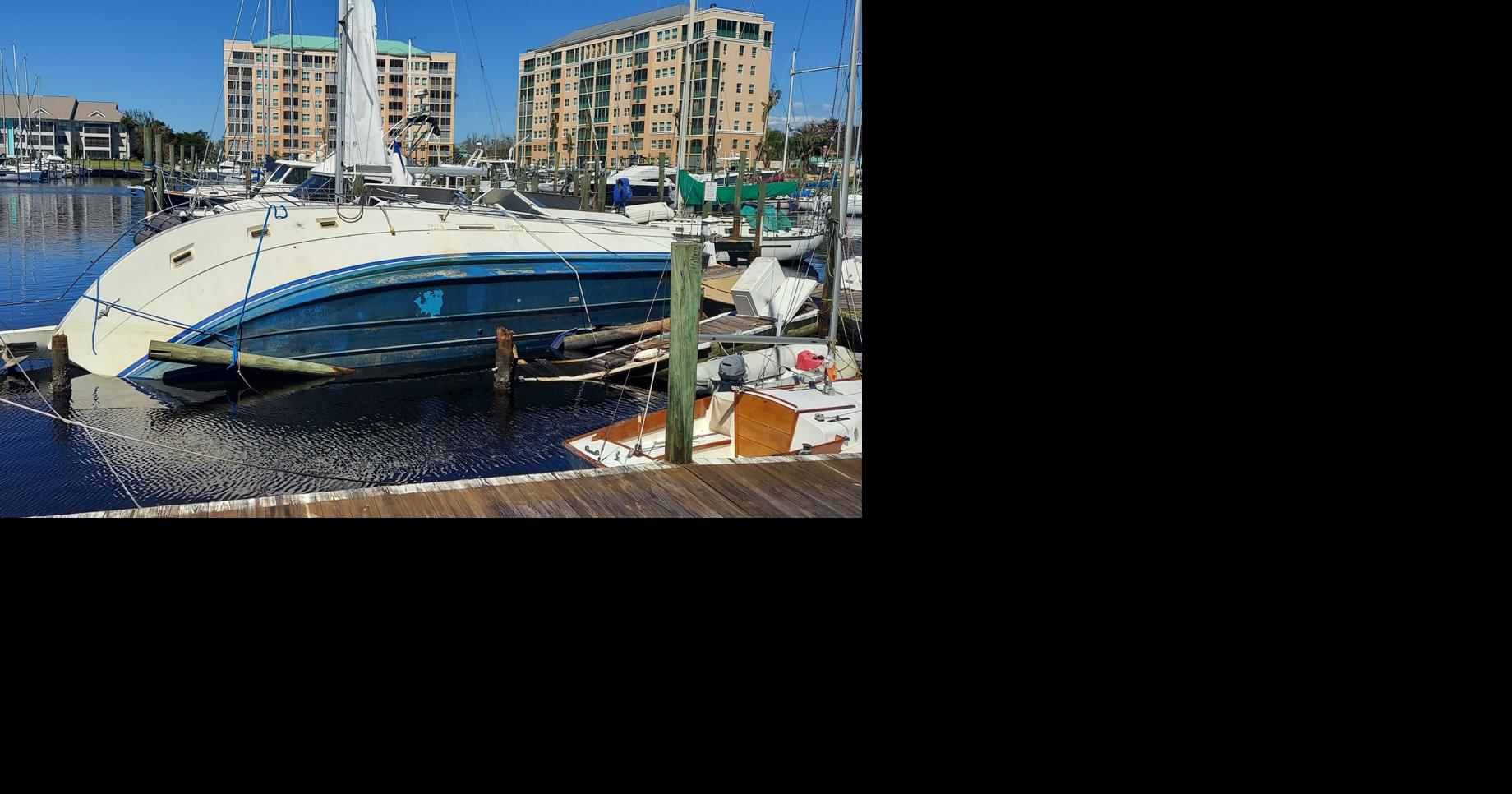 Burnt Store liveaboards on rescue dock, surviving Ian After