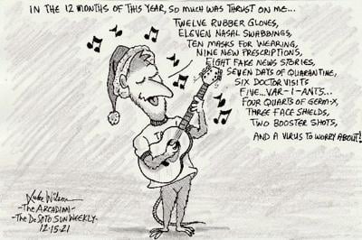 Tater Cartoon for 12-15-21 Twelve days of Covid