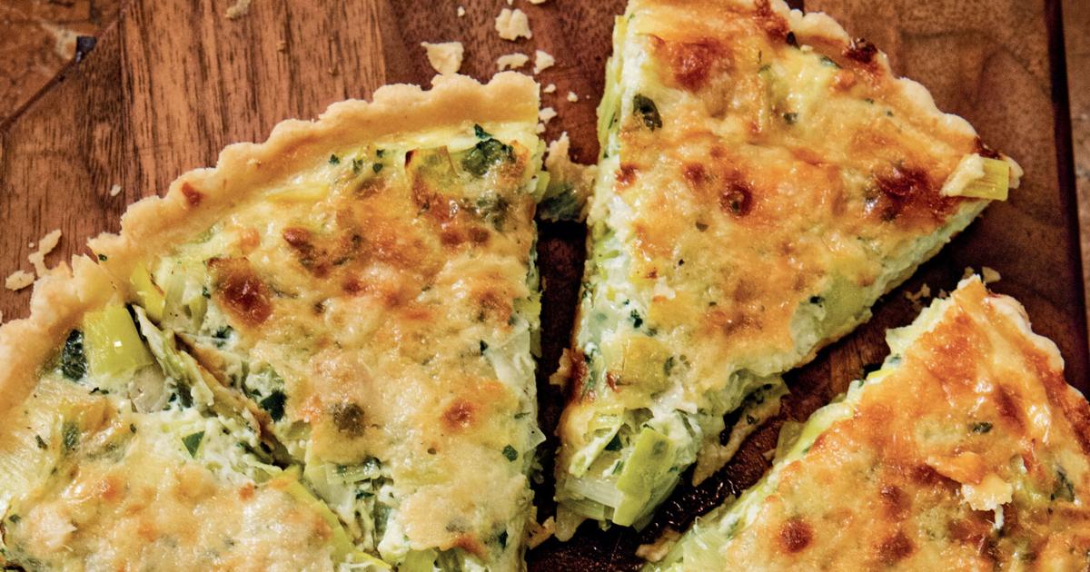 The quiche that made Michael Anthony love leeks in Paris cooking school
