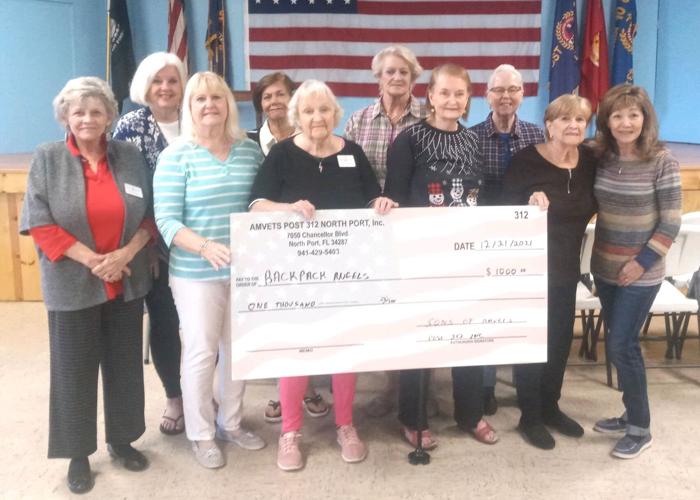 North Port AMVETS helpt out the Back Pack Angels News