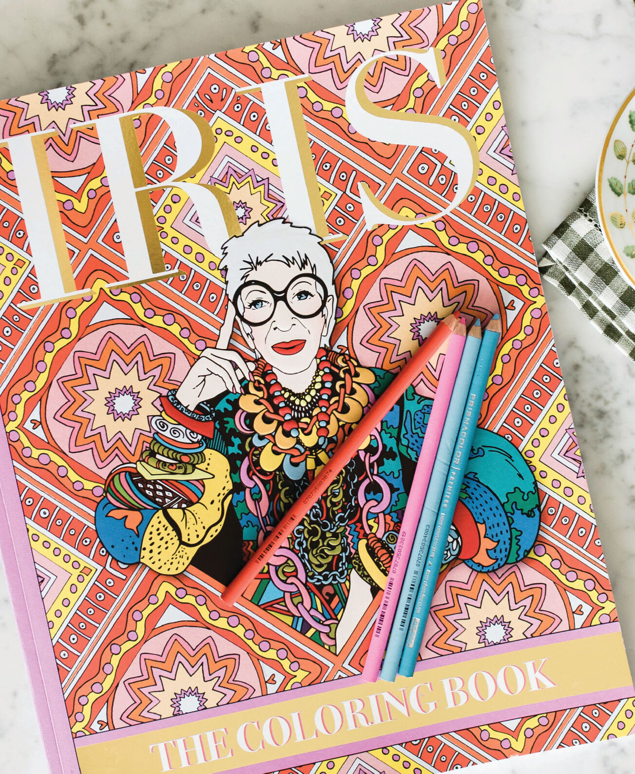 Fashion icon Iris Apfel on her coloring book and teaching college