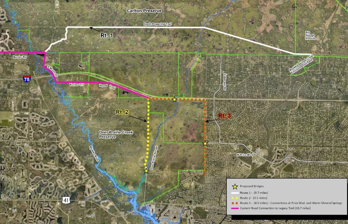 Legacy Trail connectors coming to North Port, Port Charlotte News