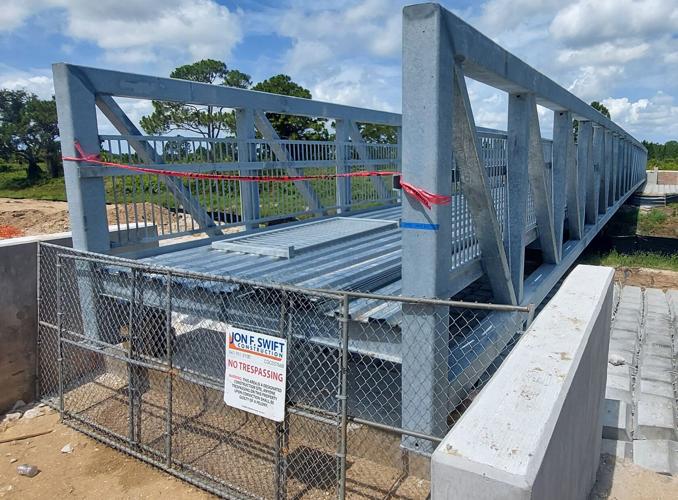 North Port Connector closer to completion, bridge done, paving next