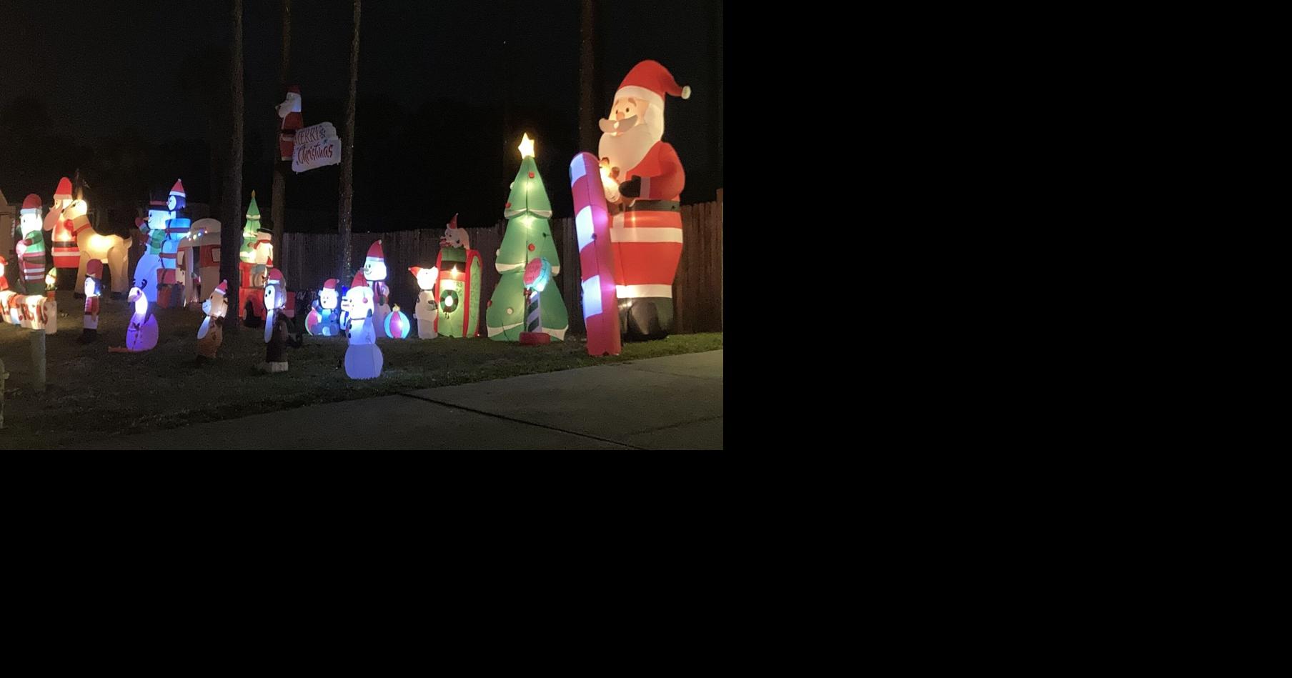 Where to see Christmas lights and holiday displays Arcadian