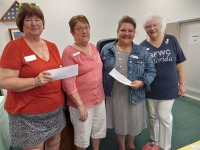 GFWC Port Charlotte donation