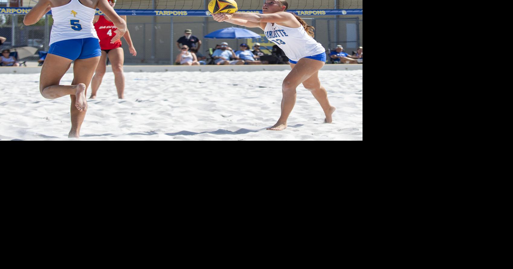 BEACH VOLLEYBALL: Sophomores save Charlotte in regional semifinals