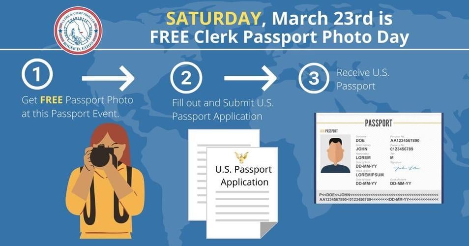 Charlotte County Clerk offers free passport photos Port Charlotte